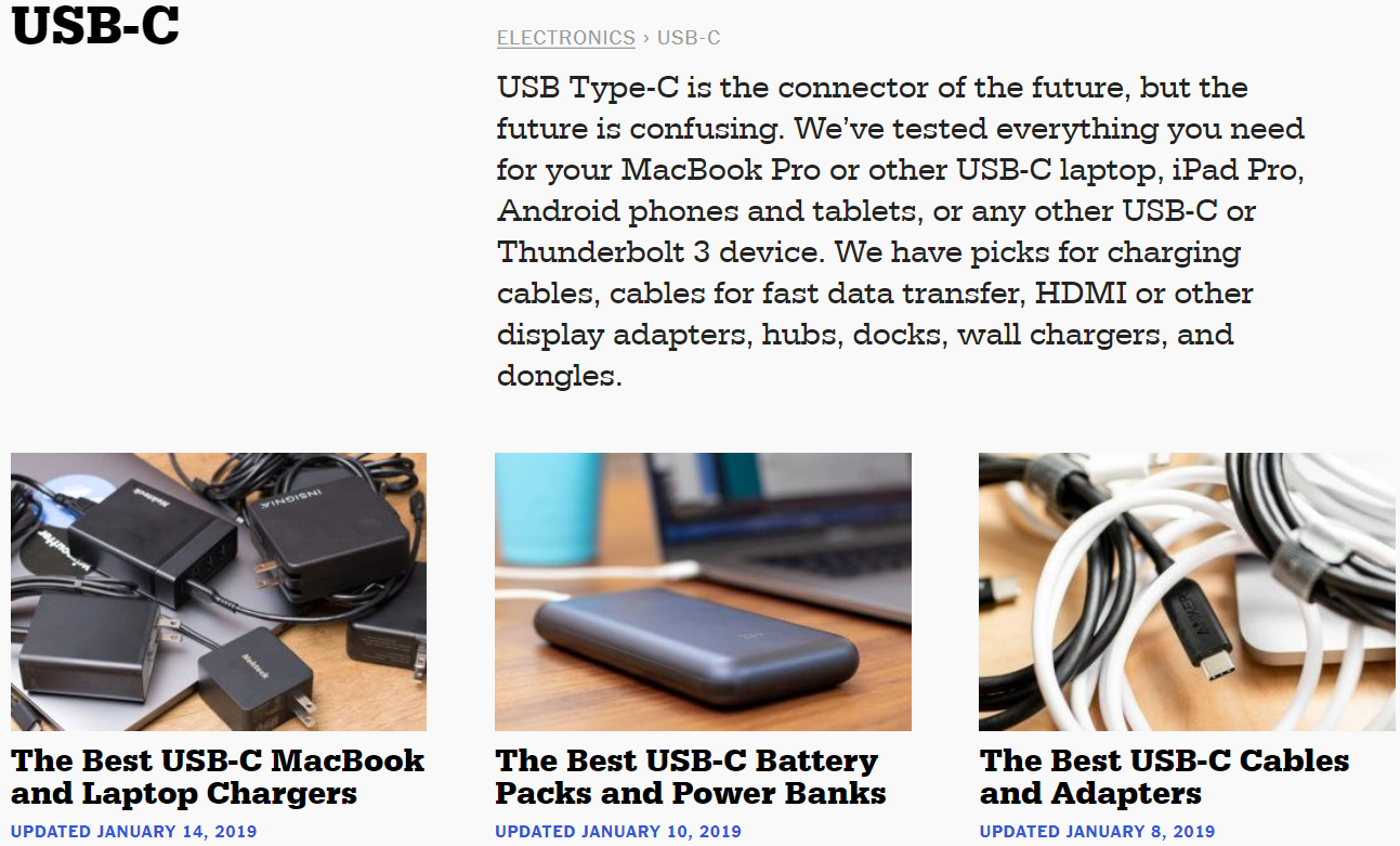 thewirecutter usb c