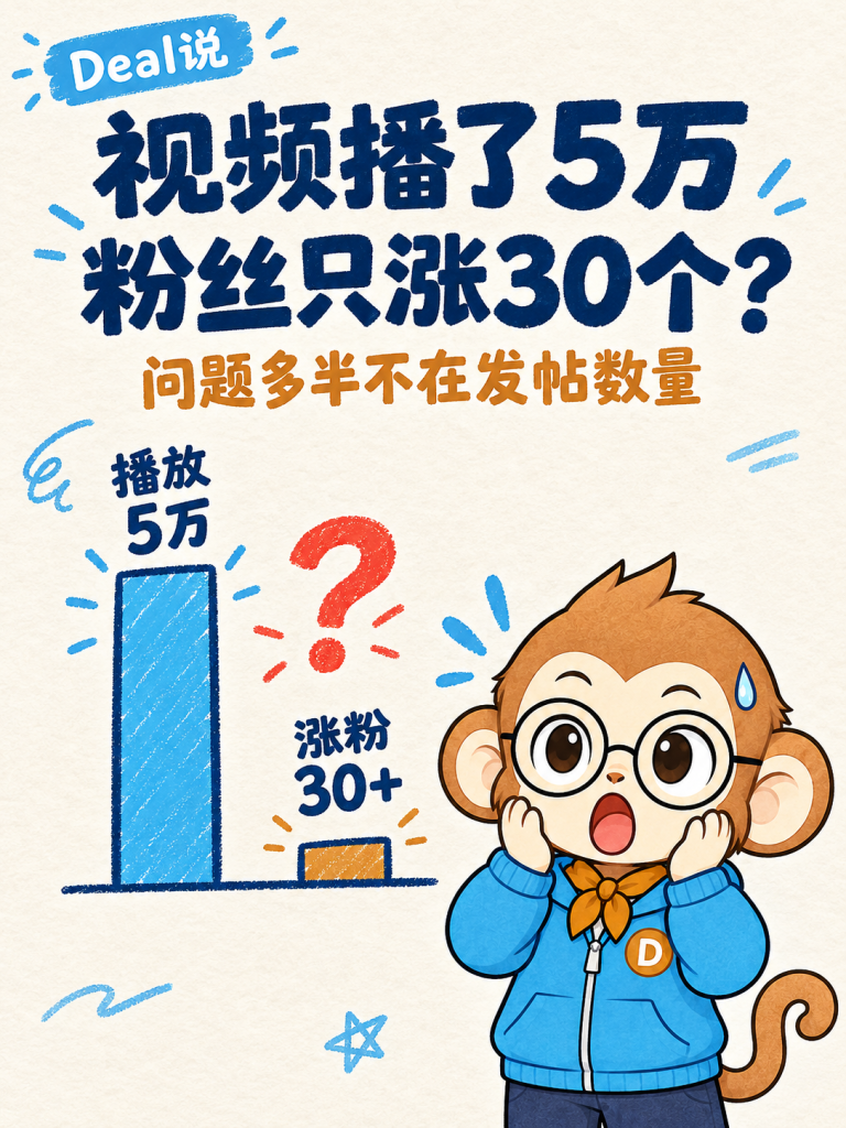Instagram 播放量有了，为什么还不涨粉？