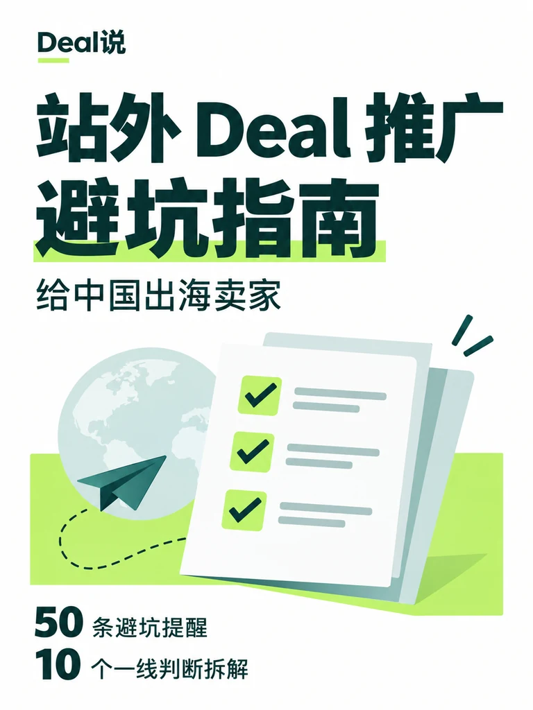 站外Deal推广避坑指南封面